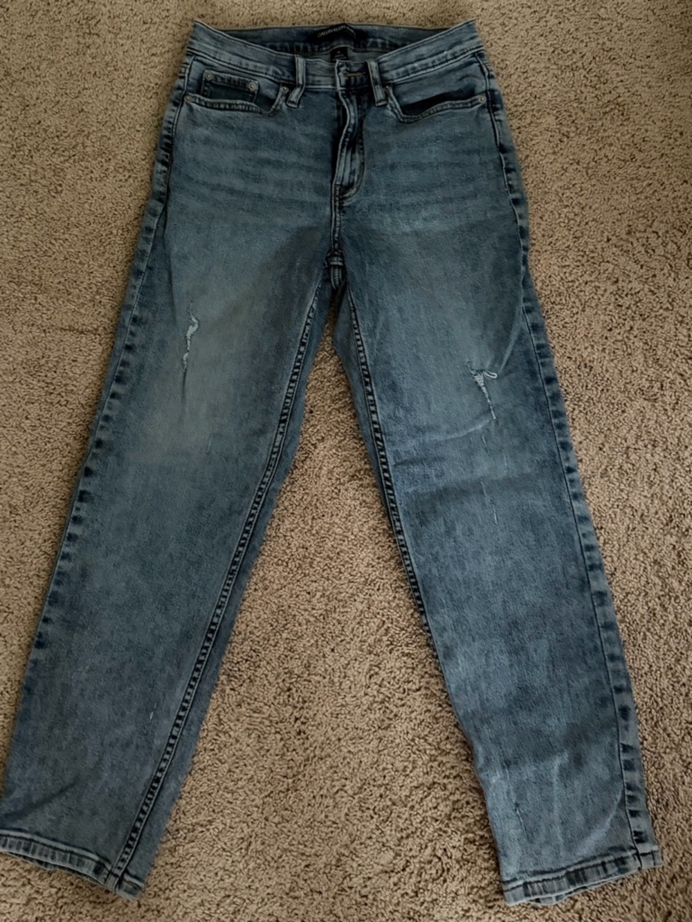 Women’s Calvin Klein Jeans- slim style/straight leg